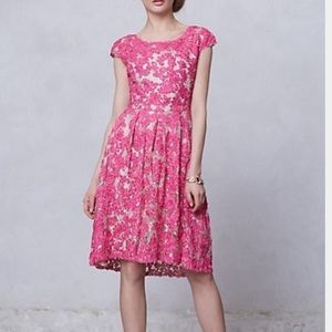 🌱JOANA BARASCHI Red Lace Dress NWT 🌱